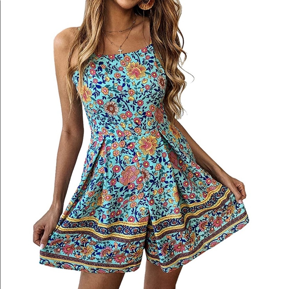 Floral Romper